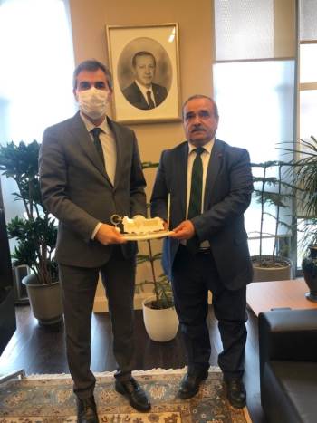 Başkan Şahin Projelerini Uzun’A Anlattı
