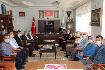 Başkan Sebahattin Ceyhun’Dan Belediyelere Ziyaret
