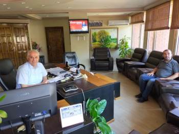 Başkan Soydan’Dan Başkan Yaman’A Ziyaret
