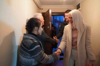 Başkan Subaşı Depremzede Ailenin İftar Sofrasına Misafir Oldu
