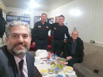 Başkan Suer, İtfaiye Ekiplerini Unutmadı
