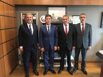 Başkan Suer’Den Tbmm’Ye Ziyaret

