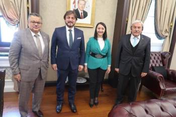 Başkan Tekin Ve Şahin’İn Ankara Temasları
