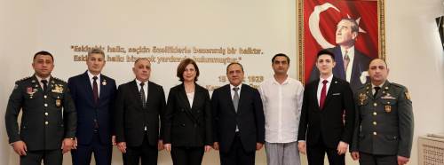 Başkan Ünlüce’ye Azerbaycan’dan ziyaret