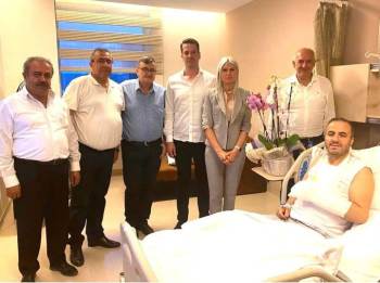 Başkan V. Subaşı Cafer Elmas’I Ziyaret Etti
