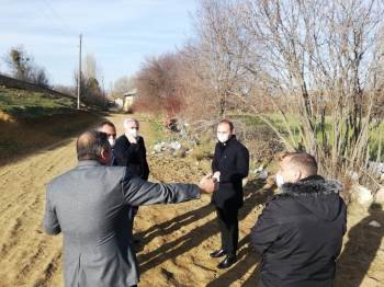 Başkan Ve Kaymakamdan Köy Ziyareti
