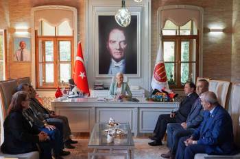 Başkan Vekili Subaşı "Ahilik Haftası" Dolayısıyla Konuklarını Ağırladı
