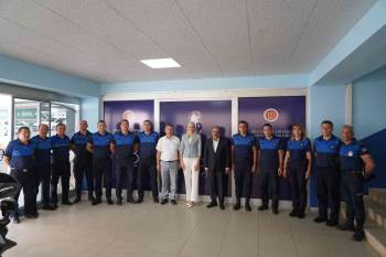 Başkan Vekili Subaşı Zabıta Müdürlüğü Çalışanlarını Ziyaret Etti
