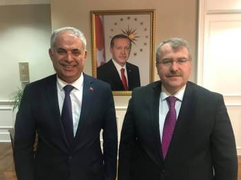 Başkan Yaman, Bakan Yardımcısı Eldemir’E Ziyaret
