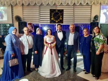 Başkan Yaman, Genç Çiftin Mutluluğuna Ortak Oldu
