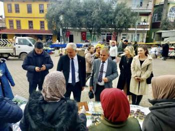 Başkan Yaman Hayır Çarşısına Katıldı
