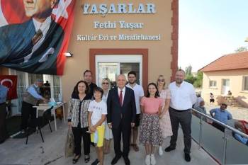 Başkan Yaşar, Memleketi Sandıklı’Ya Kültür Evi Yaptırdı
