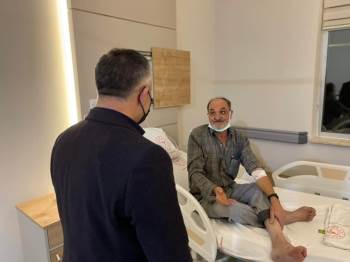 Başkan Yıldırım Hastalara Acil Şifalar Diledi
