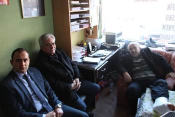 Başkan Yılmaz’A ’Geçmiş Olsun’ Ziyareti
