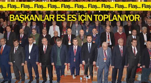 Başkanlar Es-Es için toplanıyor