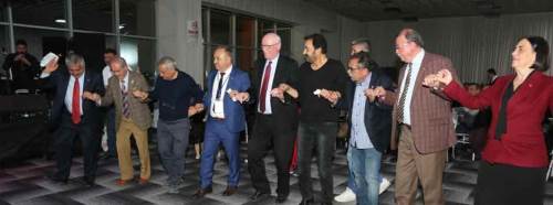 Başkanlar Harmandalılılarla buluştu