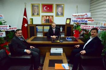 Başkanlardan Ceyhun’A Hayırlı Olsun Ziyareti
