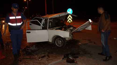 Başkent'te feci kaza: 1 ölü 2 yaralı