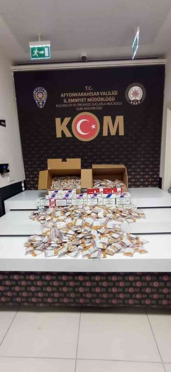 Baskın Yapılan İş Yerinde 15 Bin 828 Adet Kaçak Makaron Ele Geçirildi
