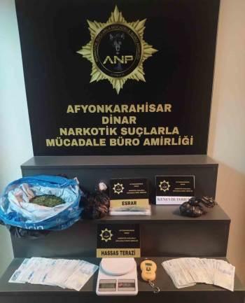 Başmakçı’Da 2 Eve Uyuşturucu Baskını
