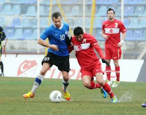 A2 Milli Takım, Estonya 'yı 5-0 yendi