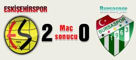 ESKİŞEHİRSPOR 2 - 0 BURSASPOR