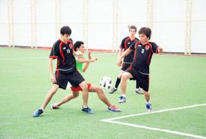 'Nike' liseli gençleri halı sahada buluşturdu 