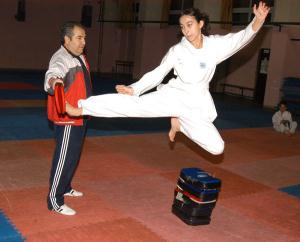 Çamlıca'da tekvando günü