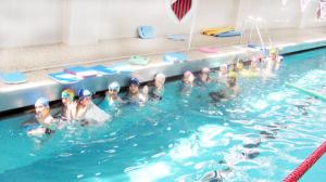 Havuzda neşeli dakikalar