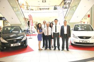 Tata'nın yeni model araçları Espark'ta 