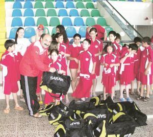 Sararspor'da malzeme sevinci