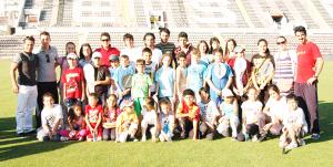 Küçücük yüreklerde spor coşkusu