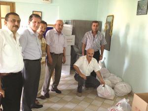 Mihallıççıklılar'dan yardım eli