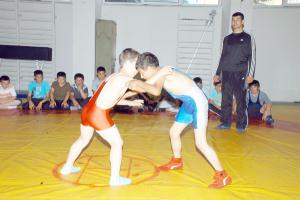 Güreşçiler tecrübe kazanıyor