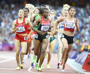 Anne yüreği 1500 metreye dayanamadı 