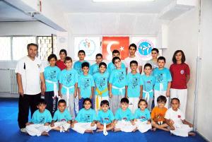 Kuşak sınavına hazırlanıyorlar