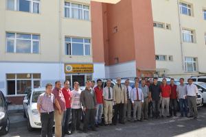 Koyun ve keçiler aşılanıyor    