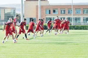 Kayserispor çalışmalarını sürdürüyor