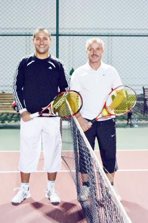 Tenis turnuvası devam ediyor