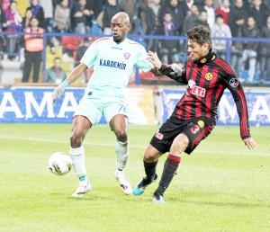 Karabükspor'a karşı üstünüz