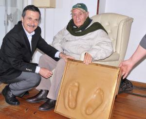 'Altın ayaklar' bugün sergilenecek