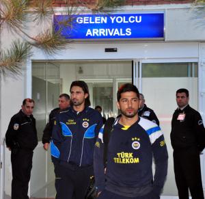 Fenerbahçe kafilesi, kente geldi.