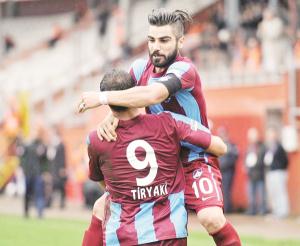 Trabzon galibiyetlerde üstün
