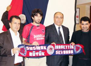 Burhan, sözleşmeyi imzaladı