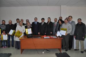 İYİ TARIM UYGULAMASI SERTİFİKALARI VERİLDİ