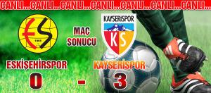 Es Es evinde mağlup:0-3