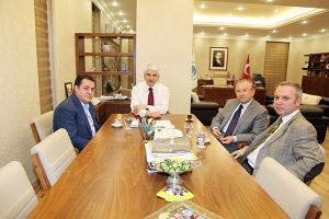 Halil Ünal, Sakallı'yı ziyaret etti