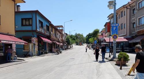 Bayram sonrasında Odunpazarı’nda sokaklar boş kaldı