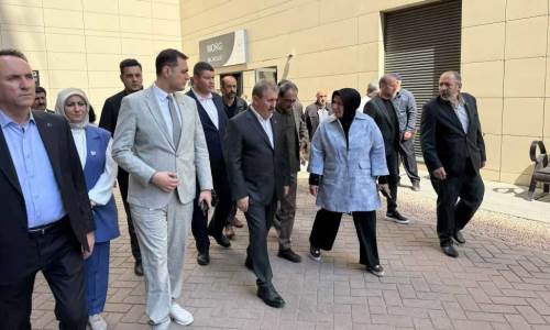 BBP Genel Başkanı Destici hayatını kaybeden ağabeyi için Eskişehir'e geldi