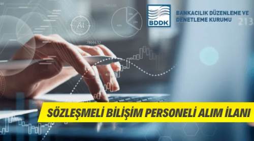 BDDK Sözleşmeli Bilişim Personeli Alacak
